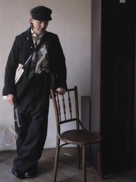 Paul Harnden 男士黑色羊毛BLAZER西装外套 商品图10