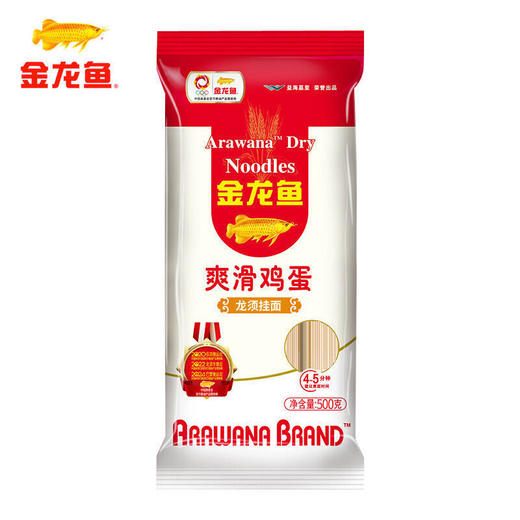 金龙鱼爽滑鸡蛋龙须挂面500克 商品图0