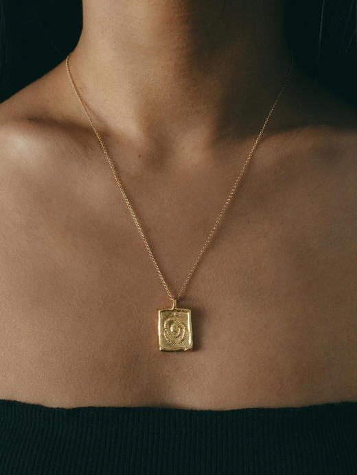 OKRA | Ancient nautilus pendant 古鹦鹉螺吊坠 [项链 链长] 商品图0