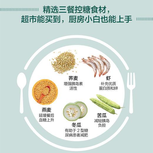 糖尿病吃好一天三顿饭 商品图3