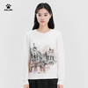 卡尔美春季女式圆领卫衣套头衫马德里印花 商品缩略图2