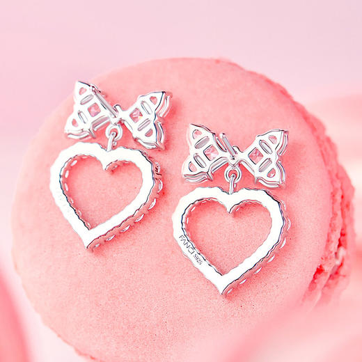 【甜心少女系列】少女心【耳钉】 商品图1
