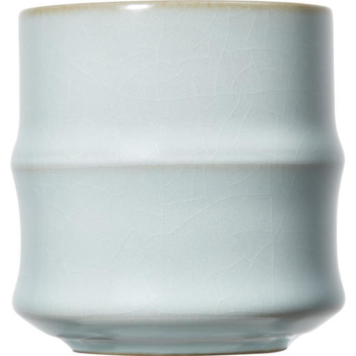 雅瓷 汝窑竹节杯 商品图2