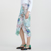 谜底前开叉半身裙女2023春季新款主题花色包臀裙中长裙231MB0164 商品缩略图1