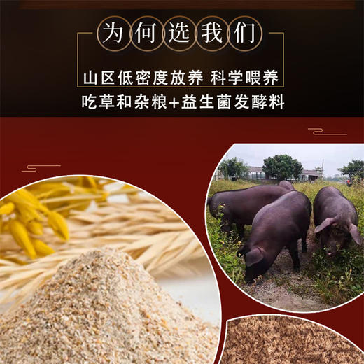 小尾花黑猪全家福礼盒 包含5种小尾花产品 广东顺丰包邮 2500g 商品图3