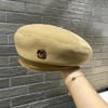 CG字母贝雷帽女秋冬季设计师毛呢画家帽洋气百搭蓓蕾帽子 商品缩略图4