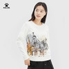 卡尔美春季女式圆领卫衣套头衫马德里印花 商品缩略图4