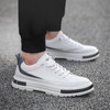 休闲运动内增高男鞋百搭韩版真皮鞋子小白鞋男士板鞋 商品缩略图1