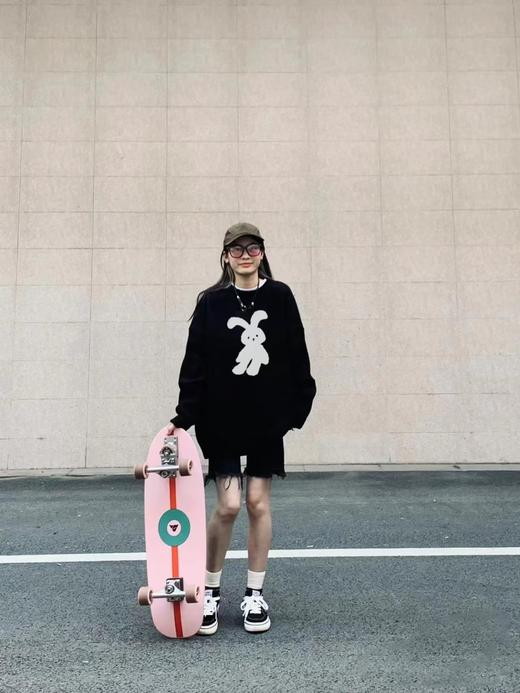 【爆款捡漏】【YW】无忧购”早春预售款“情侣圆领毛圈美式潮流印花卫衣（早春预售款年后发货)25年清仓捡漏 商品图2