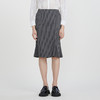 谜底半身裙2023春季新款复古条纹修身包臀裙中长鱼尾裙231MB0103 商品缩略图0