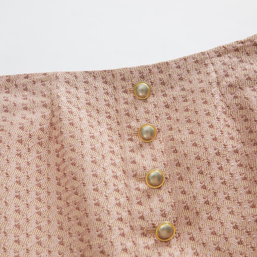 谜底短款半身裙女2023春季新款高腰时尚包臀裙修身短裙231MB0063 商品图3