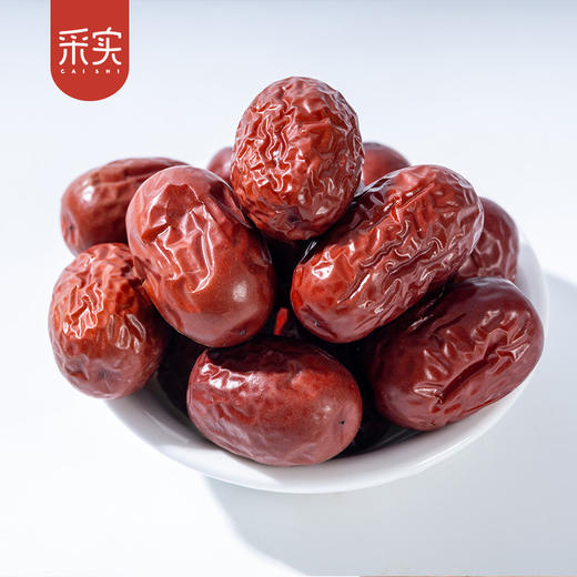 s【25年新货】采实新疆若羌特级灰枣 免洗红枣 干果 坚果 商品图2