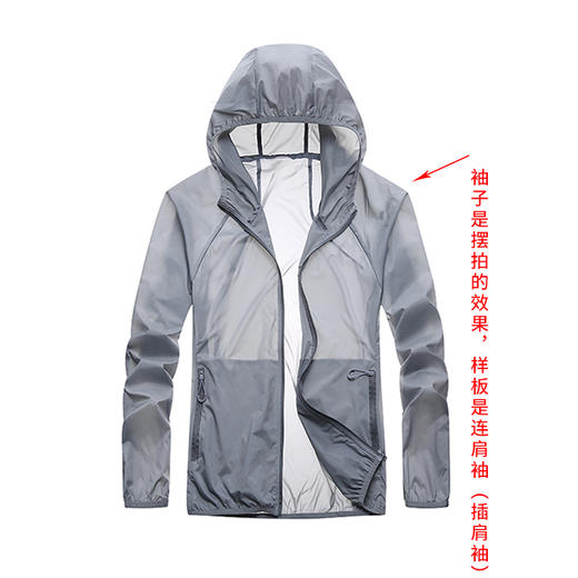 裁缝学苑 M64男士防晒衣防晒服户外皮肤风衣服装纸样裁剪图纸 商品图1