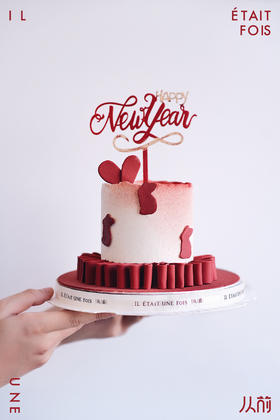 大展红兔（可替换生日插牌）