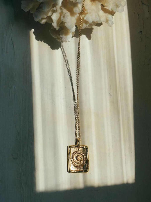 OKRA | Ancient nautilus pendant 古鹦鹉螺吊坠 [项链 链长] 商品图1