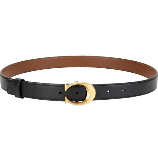 【香港直邮】COACH蔻驰经典马车标/大C标女士时尚百搭腰带 F78181+F83960-B4FD7 商品图1