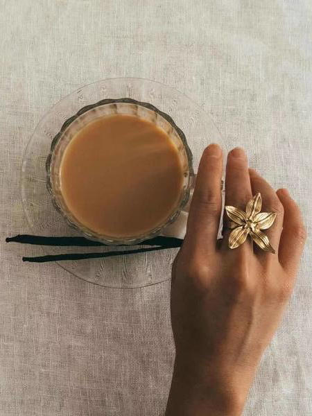 OKRA | Vanilla tea Ring 香草茶  [戒指] 商品图4