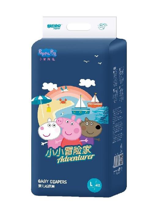 舒氏宝贝小小冒险家婴儿纸尿裤L 商品图0