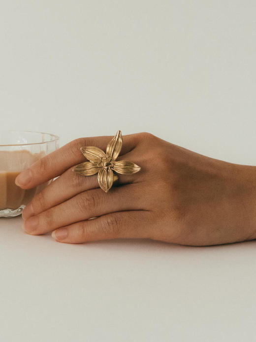 OKRA | Vanilla tea Ring 香草茶  [戒指] 商品图1