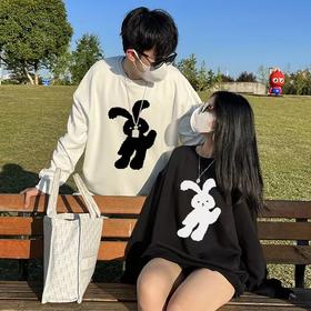 【爆款捡漏】【YW】无忧购”早春预售款“情侣圆领毛圈美式潮流印花卫衣（早春预售款年后发货)25年清仓捡漏