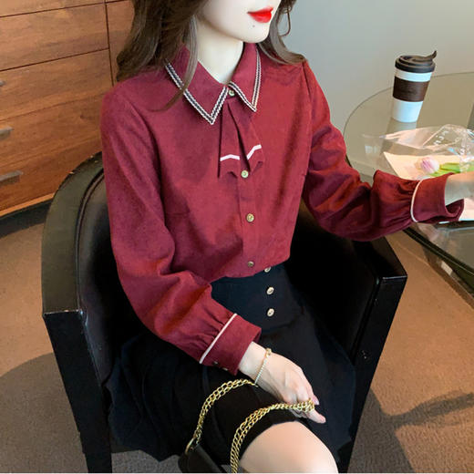 裁缝学苑AQ149秋冬装新款衬衫纸样女装打底衬衣上衣服装裁剪打板 商品图2