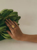 OKRA | Banana leaf Ring 香蕉叶  [开口戒指] 商品缩略图2
