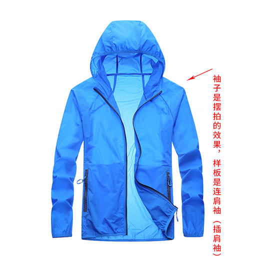 裁缝学苑 M64男士防晒衣防晒服户外皮肤风衣服装纸样裁剪图纸 商品图2