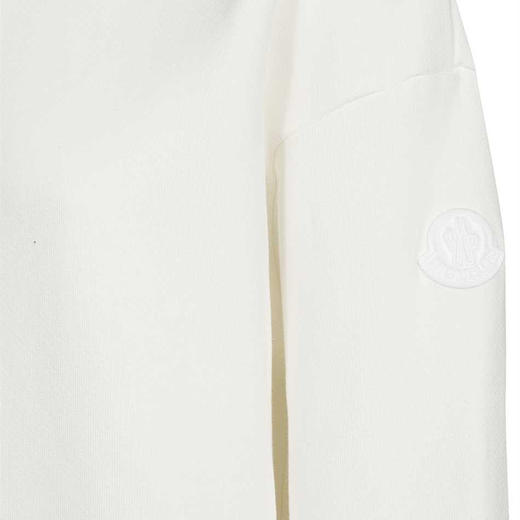 MONCLER 蒙口 女士棉质徽标印花圆领长袖卫衣 白色 H2 093 8G00031 809KX 034 商品图2