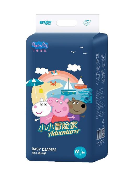 舒氏宝贝小小冒险家婴儿纸尿裤M 商品图0