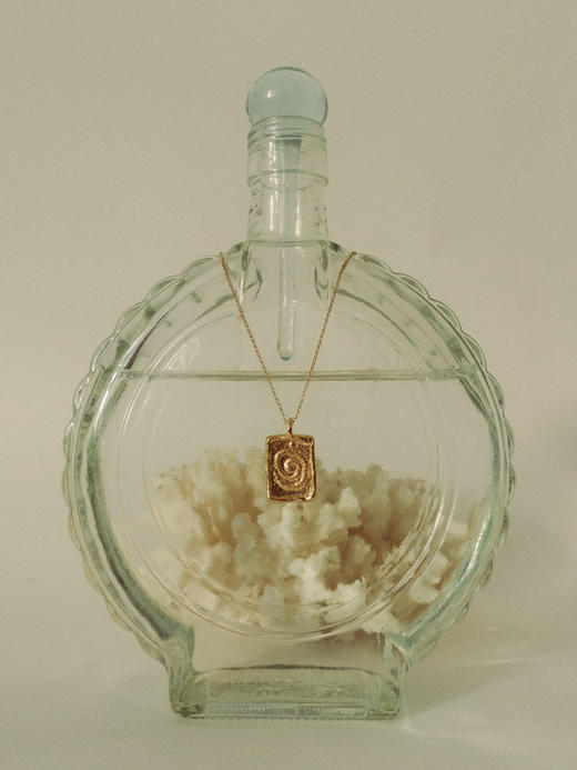 OKRA | Ancient nautilus pendant 古鹦鹉螺吊坠 [项链 链长] 商品图2