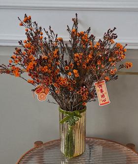 大吉大利 · 腊梅瓶花