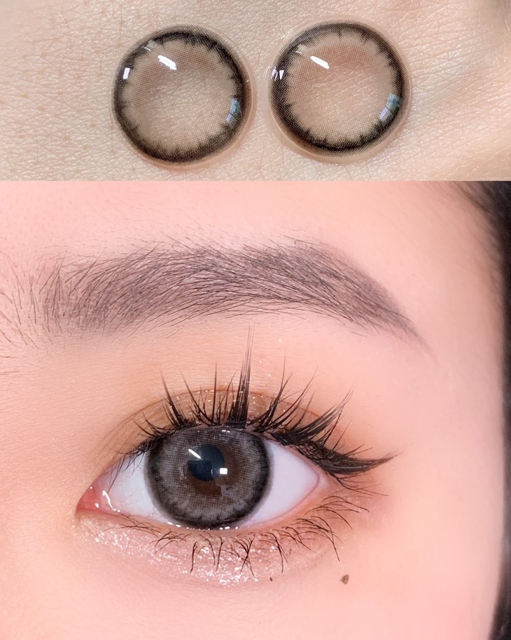 4CUTIE美瞳 年抛隐形眼镜 冰博克14.2mm 1副/2片-VVCON美瞳网9