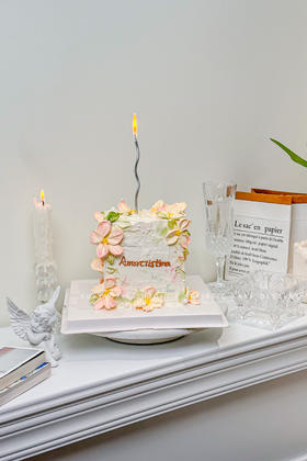 「郁金香花墙」蛋糕