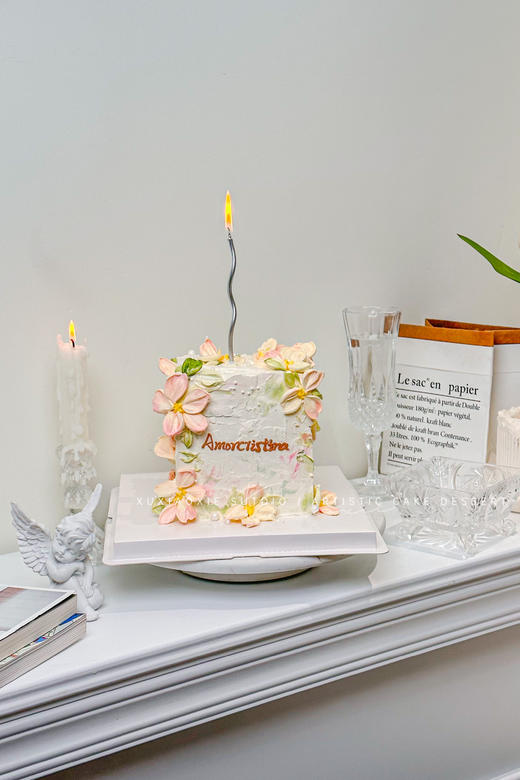 「郁金香花墙」蛋糕 商品图0