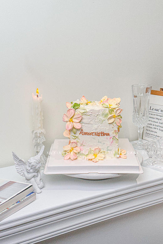 「郁金香花墙」蛋糕 商品图1