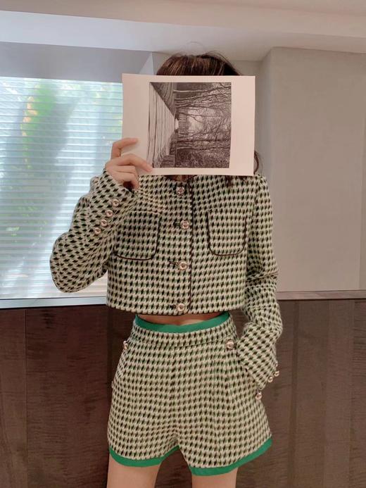 精致粗花呢短款外套 商品图2