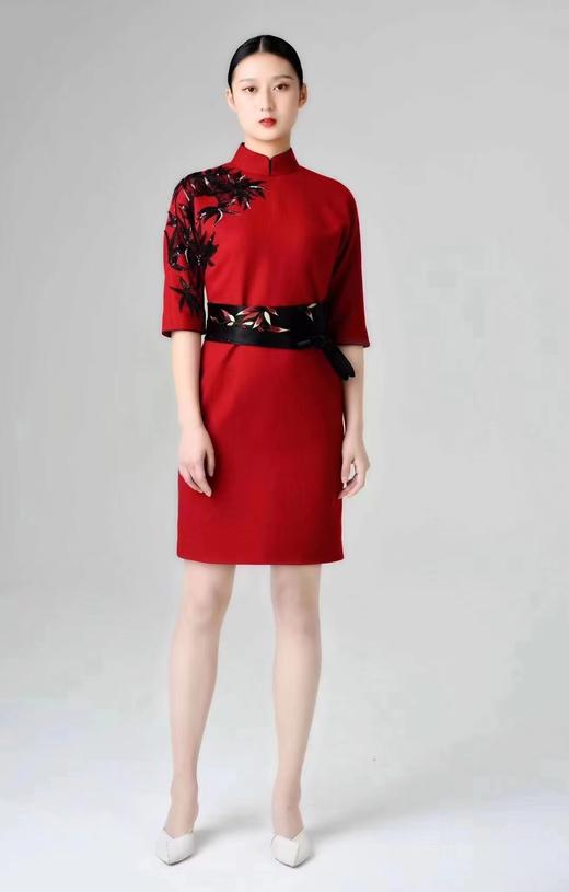 蔓楼兰/LOMELL红韵夕若旗袍 商品图0