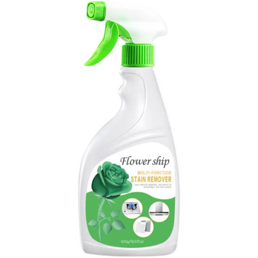 去油神器 买一送一 2瓶厨房重油污油烟机清洁剂喷雾 西班牙进口花卉诗油污净525ml*2瓶 商品图4