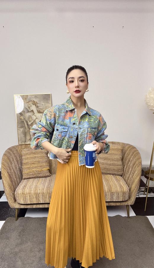 L1臣禾百褶半裙 K211030903 商品图3