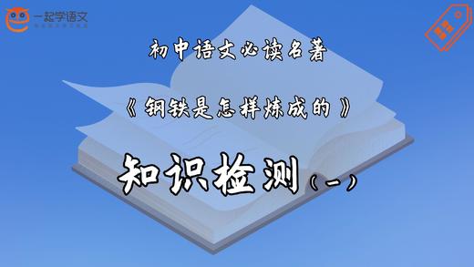 《钢铁是怎样炼成的》知识检测（一） 商品图0