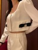 方领蝴蝶结短款薄西装 商品缩略图8