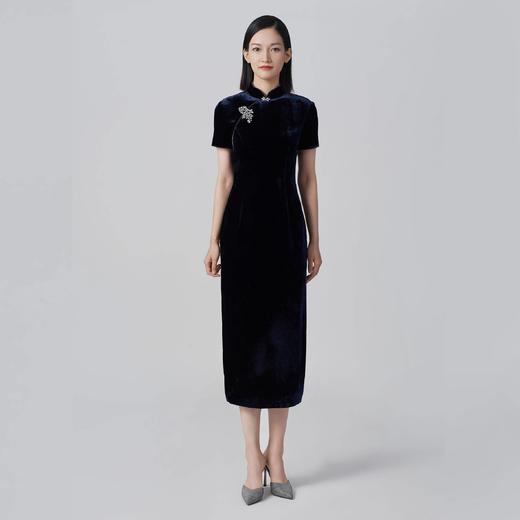 蔓楼兰/LOMELL 灵蓝旗袍 商品图0