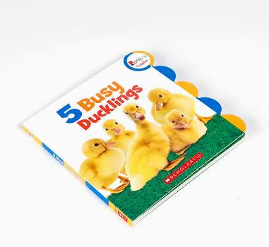 学乐英文原版Rookie Toddler:5 Busy Ducklings5只忙碌的小鸭子低幼儿童英语启蒙认知绘本宝宝撕不烂纸板书亲子互动共读 商品图2