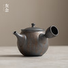 灰念 日式/鎏金侧把壶 粗陶功夫茶具泡茶壶家用单壶仿古过滤鎏金泡茶器 商品缩略图3