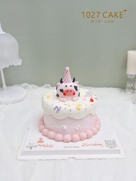 1027CAKE |  复古ins风 可爱款 立体牛牛