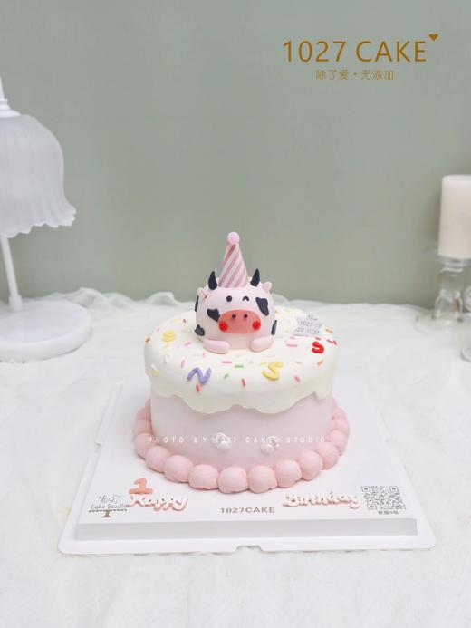 1027CAKE |  复古ins风 可爱款 立体牛牛 商品图0