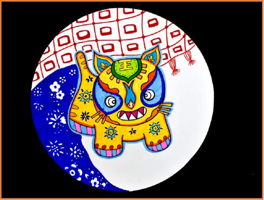 《可爱的布老虎》【自动发货：下单后，点击手机短信中收到的链接，即可获取文件下载的链接；如有任何问题，可添加客服微信hm33268获得帮助】 商品图0