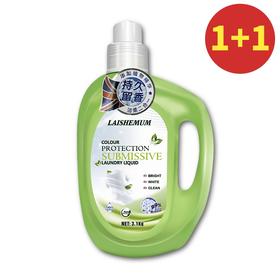 【1+1】英国莱氏姆护色柔顺洗衣液3.1kg