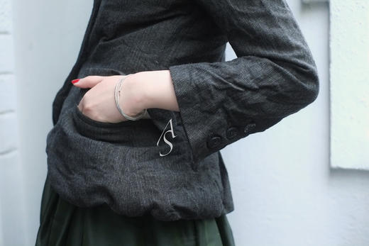 Paul Harnden深灰色SOMEREST收腰西装 商品图9