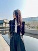 袖口拉链开叉木耳边高腰西装 商品缩略图4